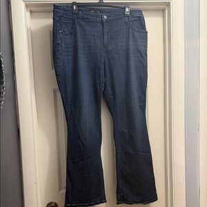Vera Wang Dark Blue Bootcut Jeans